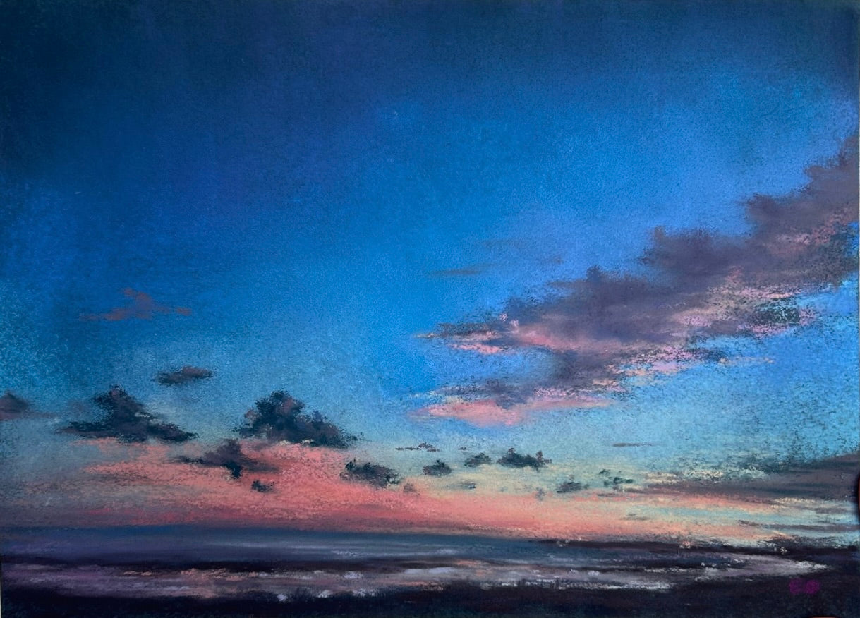 The Sky, Briefly Blushing